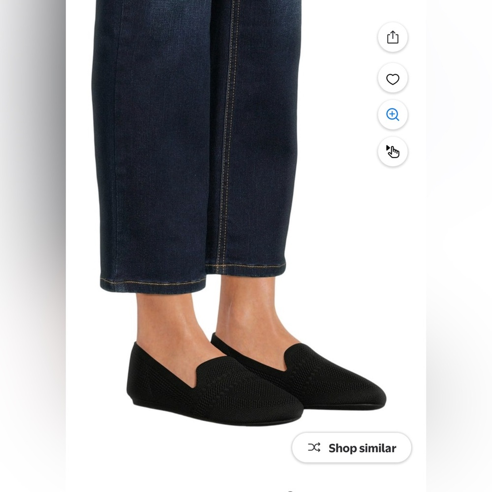 Time and Tru Knit Loafers